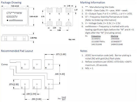635 7050 OSC 635 7050 OSC