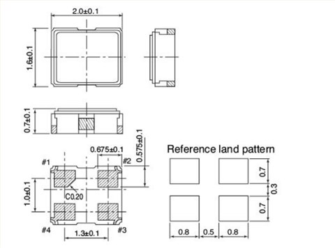 SX1C-18F20EH-32MHz,2016mm,FCD-Tech有源振蕩器,32MHZ,1.8V