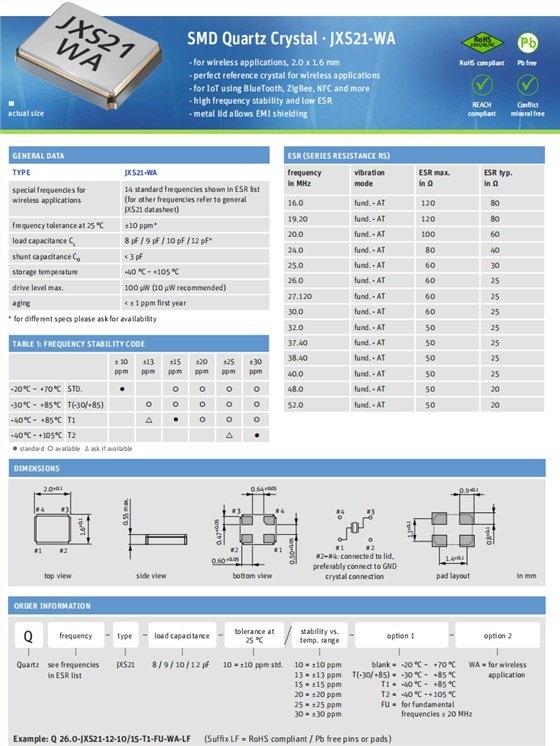 JXS21-WA規(guī)格