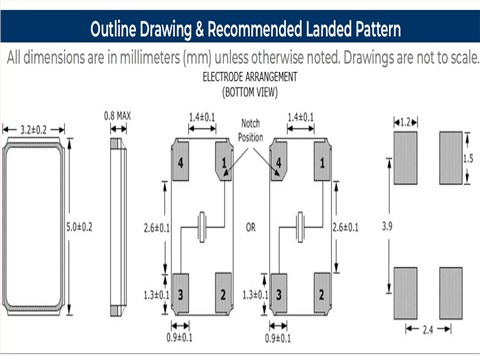 SXT53410BE17-25.000M,5032mm晶體,SUNTSU測試設(shè)備晶振