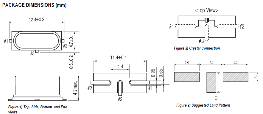 49S智能玩具諧振器,大體積三腳貼片晶振,CSM-7X-3L晶振