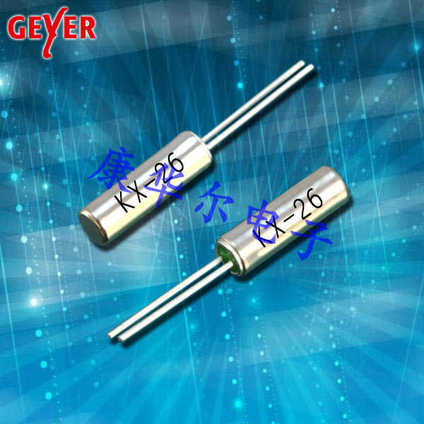 GEYER晶振,耐撞擊晶振,KX-38插件晶體諧振器