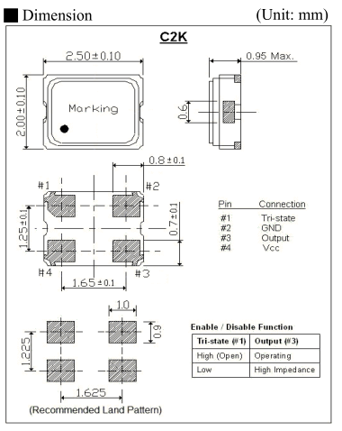 ITTI晶振,C2K晶振,智能手機(jī)晶振,C2KC20-32.768-15-3.3V晶振