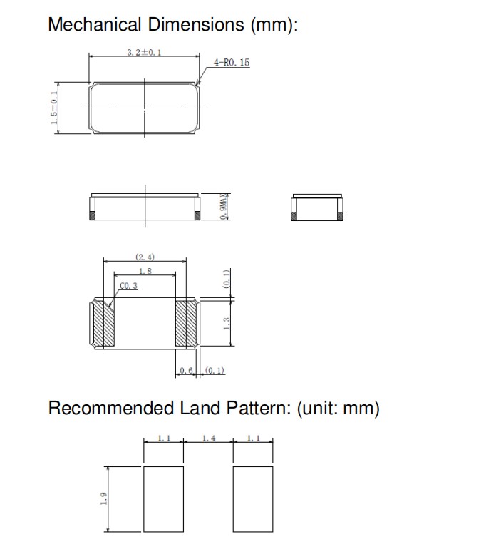 TZ1510A,32.768KHz,3215mm,TST嘉碩晶振,計(jì)時(shí)器晶振